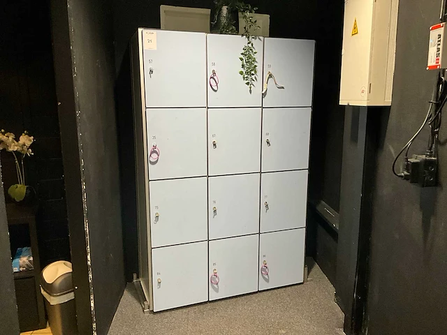 Lockerkast met sleutels - afbeelding 3 van  4