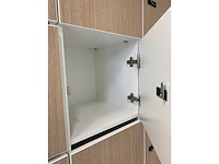 Lockerwand/ postvakken 25-deurs - met sleutel - afbeelding 6 van  14