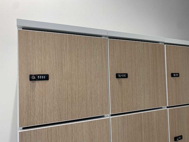 Lockerwand/ postvakken 25-deurs - met sleutel - afbeelding 7 van  14
