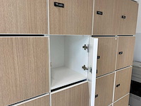 Lockerwand/ postvakken 25-deurs - met sleutel - afbeelding 8 van  14