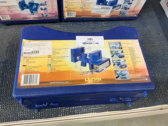 Lockloy ll250s en ll280s koppelingsslot (3x) - afbeelding 2 van  4