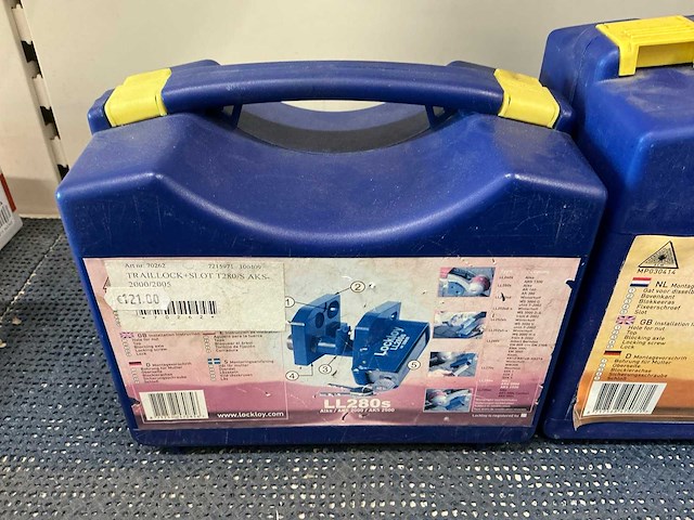 Lockloy ll250s en ll280s koppelingsslot (3x) - afbeelding 4 van  4