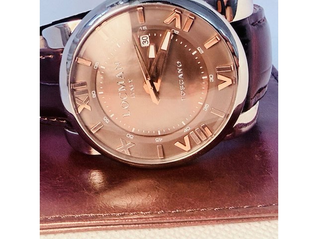Locman automatisch herenhorloge - zwarte parelmoer special edition - afbeelding 12 van  13