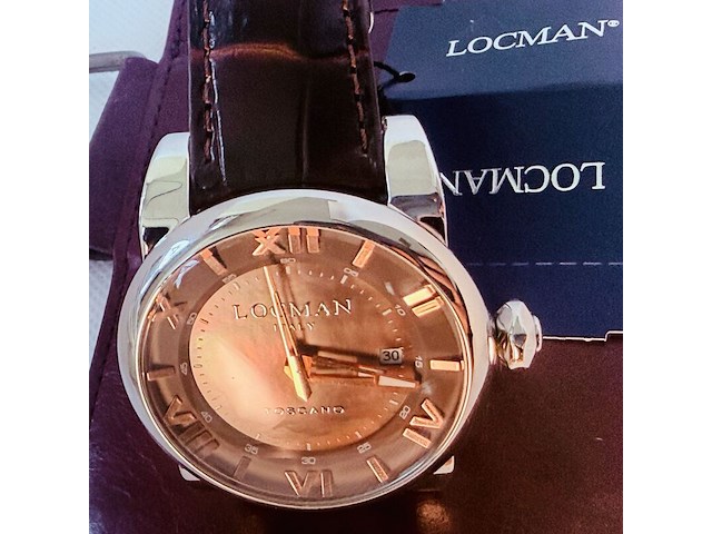 Locman automatisch herenhorloge - zwarte parelmoer special edition - afbeelding 2 van  8