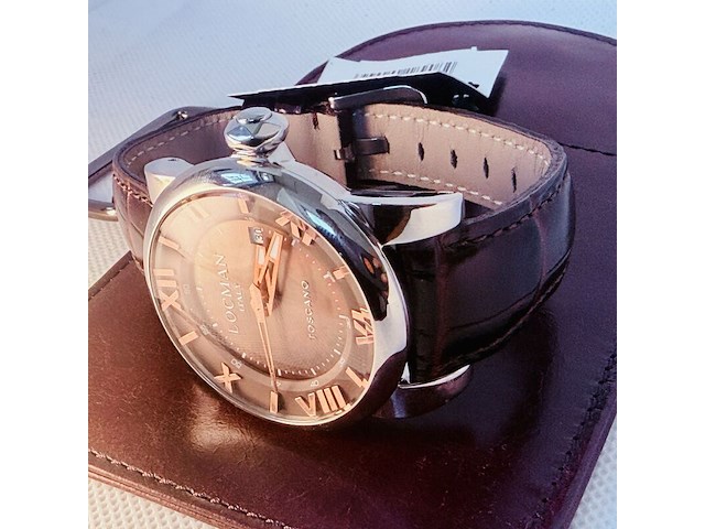 Locman automatisch herenhorloge - zwarte parelmoer special edition - afbeelding 5 van  8