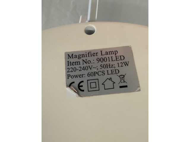 Loeplamp, 9001led, op verrijdbaar statief - afbeelding 4 van  5