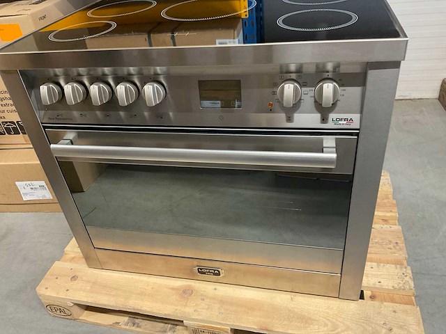 Lofra pg96mft vrijstaand inductie fornuis - afbeelding 3 van  7