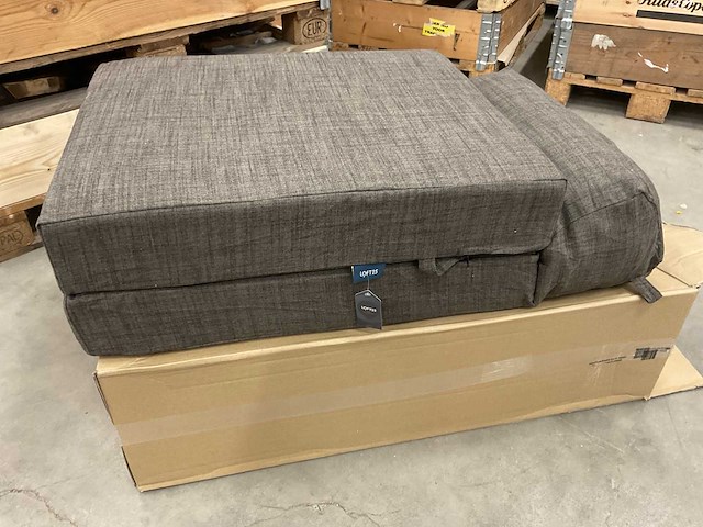 Loft25 z-bed inklapbaar matras met vast kussen - afbeelding 1 van  3