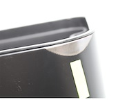 Loftey prullenbak push/touch 2x30l zwart/rvs - afbeelding 2 van  2