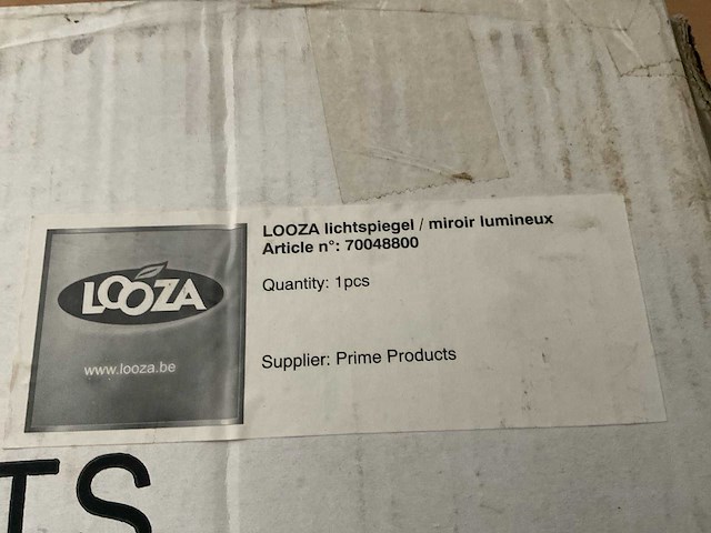 Lofzang reclame spiegel - afbeelding 1 van  1