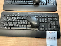 Logi draadloos toetsenbord + muis (6x) - afbeelding 5 van  6
