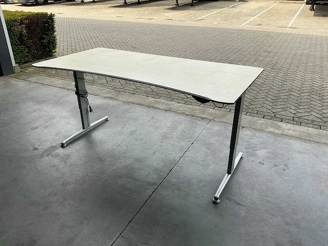 Logicdata electrische bureautafel 180x90 cm - afbeelding 1 van  12