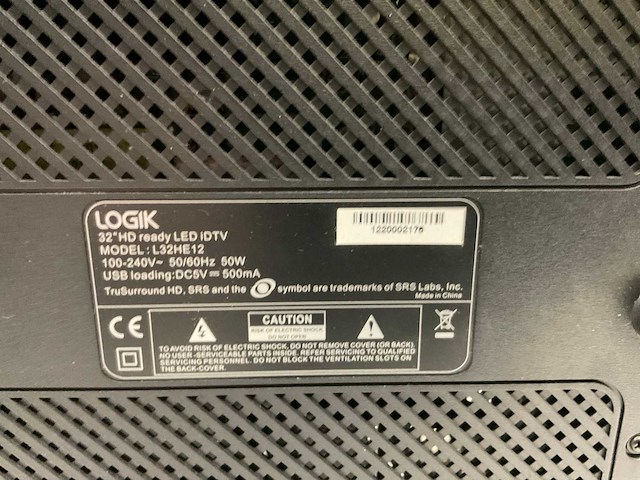 Logik l32he12 led televisie - afbeelding 5 van  6