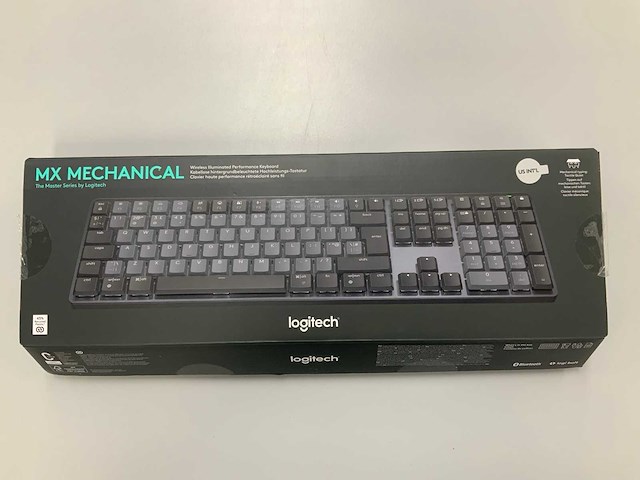 Logitech - mx mechanical wireless illuminated performance keyboard - afbeelding 1 van  3