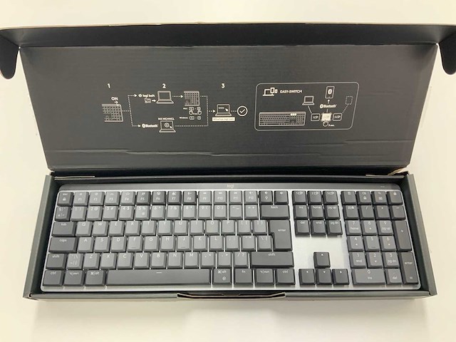 Logitech - mx mechanical wireless illuminated performance keyboard - afbeelding 2 van  3
