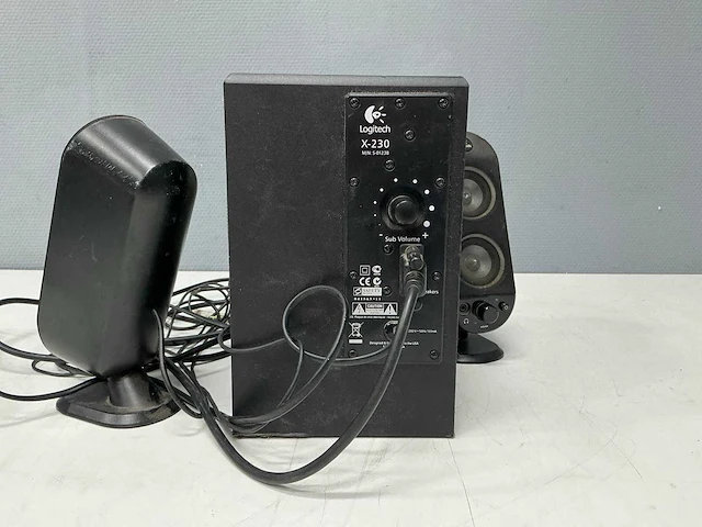 Logitech - x-230 - speakerset - afbeelding 8 van  8