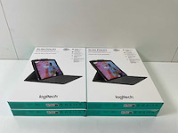 Logitech (920-009475), slim folio case ipad 7th, 8th and 9th generation (new) (4x) - afbeelding 3 van  10