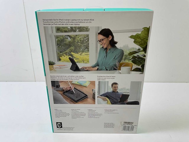 Logitech (920-009475), slim folio case ipad 7th, 8th and 9th generation (new) (4x) - afbeelding 5 van  10