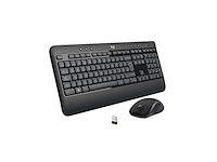 Logitech advanced mk540 toetsenbord inclusief muis usb qwerty zwart wit - afbeelding 1 van  4