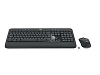Logitech advanced mk540 toetsenbord inclusief muis usb qwerty zwart wit - afbeelding 2 van  4