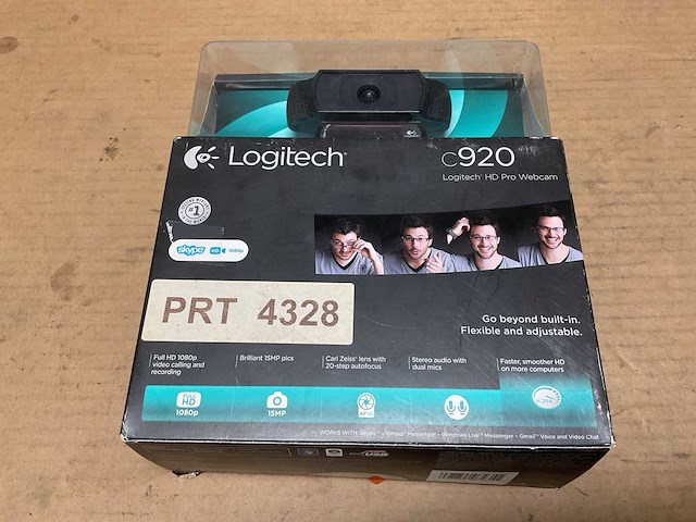 Logitech c920 webcam - afbeelding 1 van  4