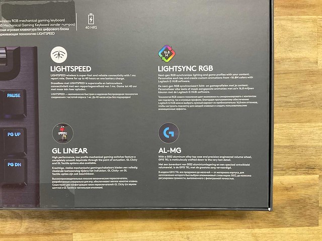 Logitech g915 tkl toetsenbord - afbeelding 4 van  4