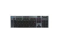 Logitech g915 x lightspeed draadloos gaming toetsenbord qwertz zwart - afbeelding 1 van  5