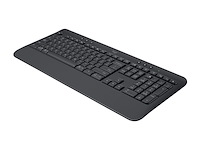 Logitech k650 draadloos toetsenbord qwerty grijs - afbeelding 2 van  5
