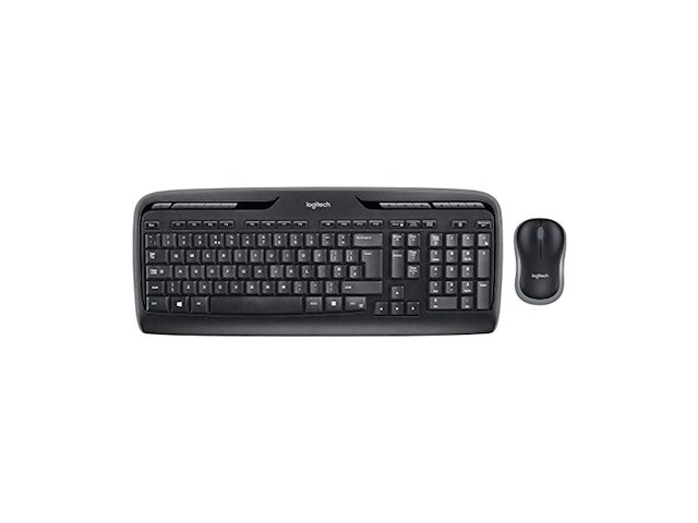 Logitech mk330 toetsenbord rf draadloos qwertz zwart - afbeelding 1 van  3