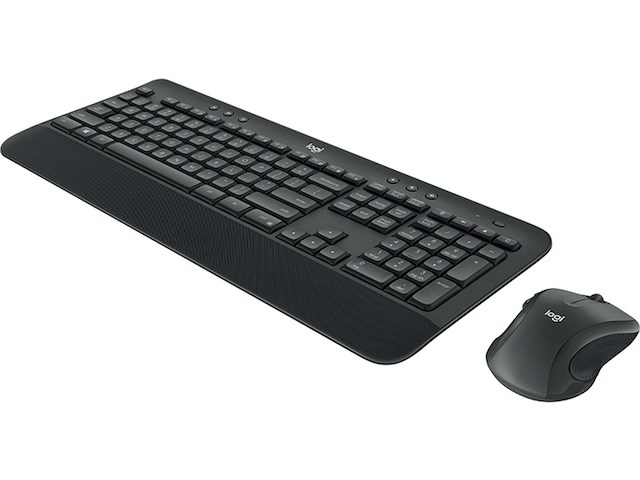 Logitech mk545 advanced toetsenbord en muis combo draadloos qwerty zwart - afbeelding 1 van  6