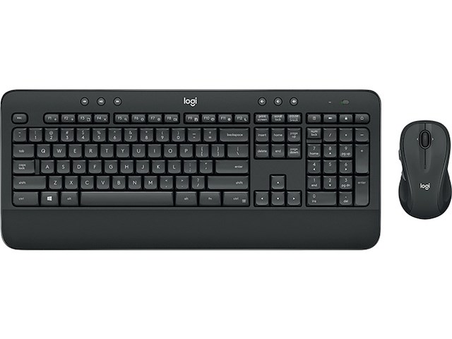 Logitech mk545 advanced toetsenbord en muis combo draadloos qwerty zwart - afbeelding 2 van  6