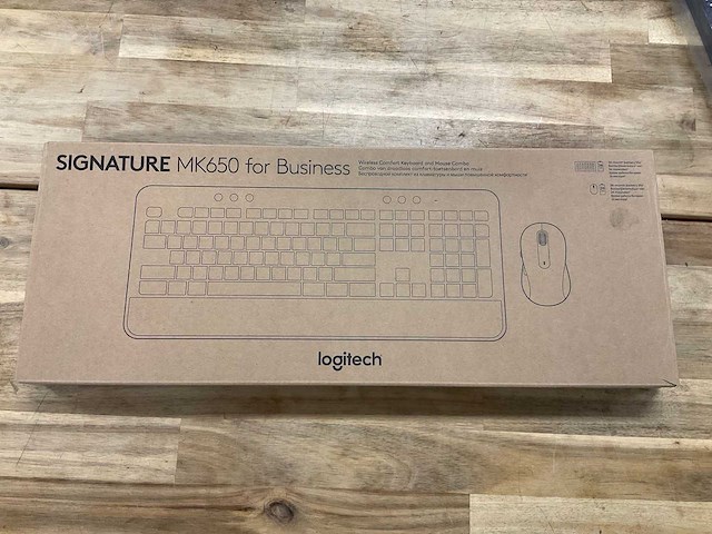 Logitech mk650 toetsenbord en muis - afbeelding 1 van  4