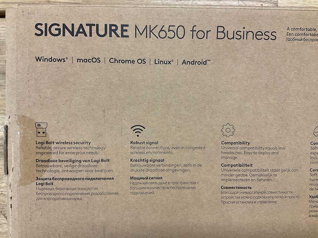 Logitech mk650 toetsenbord en muis - afbeelding 3 van  4
