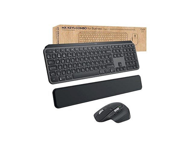 Logitech mx keys combo for business gen 2 toetsenbord inclusief muis qwertz - afbeelding 1 van  1