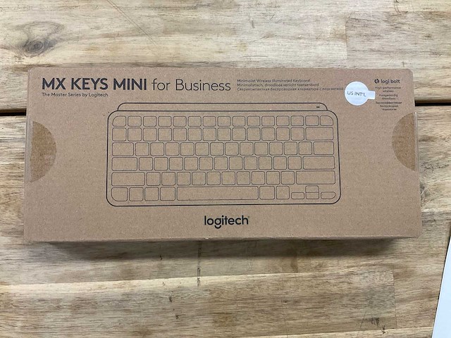 Logitech mx keys mini toetsenbord - afbeelding 1 van  3