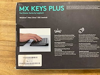 Logitech mx keys plus toetsenbord - afbeelding 3 van  3