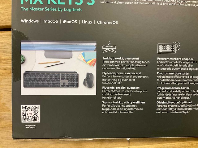 Logitech mx keys s toetsenbord - afbeelding 3 van  3