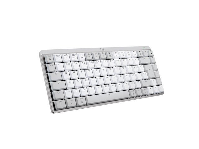 Logitech mx mechanical mini draadloos toetsenbord qwertz wit - afbeelding 1 van  3