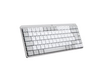 Logitech mx mechanical mini draadloos toetsenbord qwertz wit - afbeelding 1 van  3