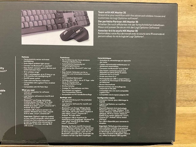 Logitech mx mechanical toetsenbord - afbeelding 4 van  4