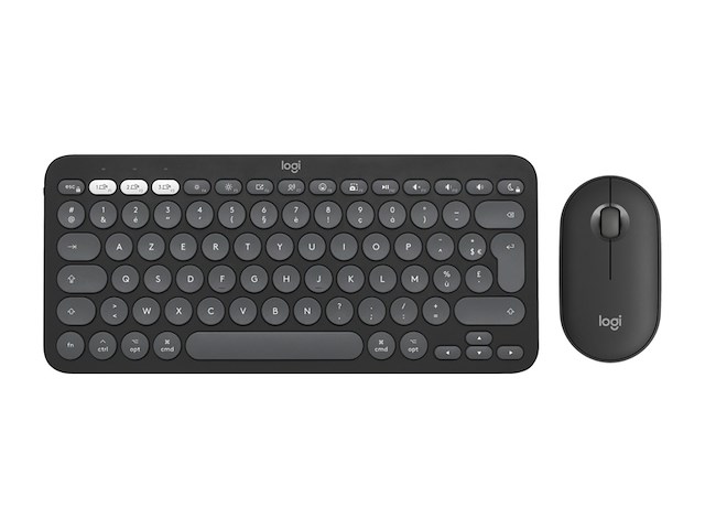 Logitech pebble 2 combo frans azerty grafiet - afbeelding 2 van  3