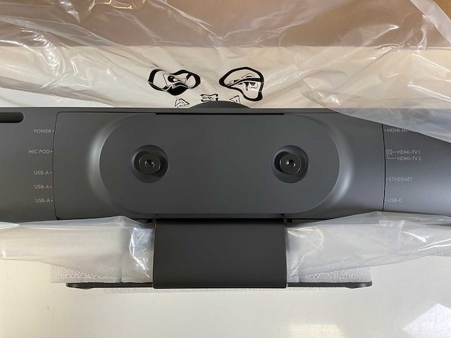 Logitech (rally-bar) all-in-one 4k video conferencing system (new) - afbeelding 3 van  4