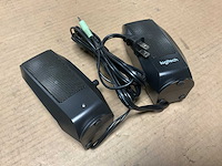 Logitech s120 speaker (3x) - afbeelding 1 van  3