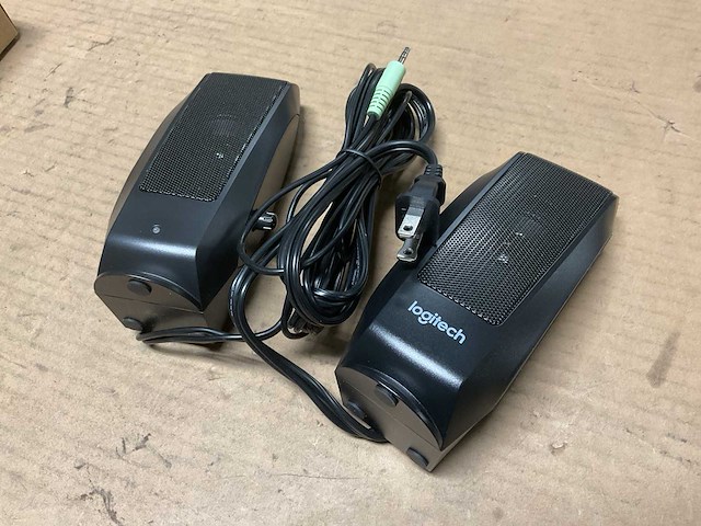 Logitech s120 speaker (3x) - afbeelding 2 van  3