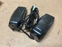 Logitech s120 speaker (3x) - afbeelding 2 van  3