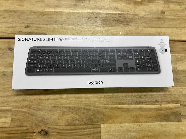 Logitech signature slim k950 toetsenbord - afbeelding 1 van  3