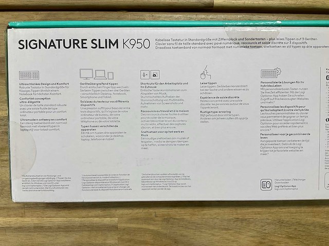 Logitech signature slim k950 toetsenbord - afbeelding 3 van  3