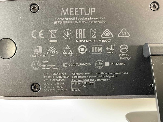 Logitech (v-r0007) all-in-one 4k video conference soundbars (3x) - afbeelding 10 van  10