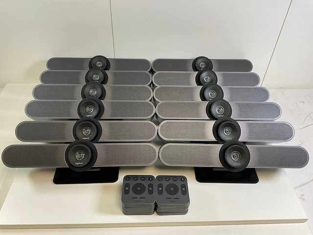 Logitech (v-r0007) meetup video conference cameras with remotes (24x) - afbeelding 3 van  10