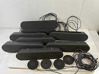 Logitech (v-u0048) / (v-u0049), rally bar speakers with room microphones for video conference (12x) - afbeelding 5 van  12